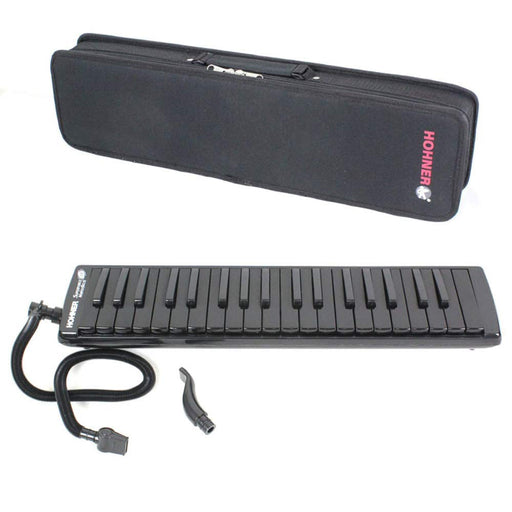 HOHNER Keyboard Harmonica Melodica 37-keys SUPERFORCE 37 Black ‎HOC943311 NEW_1