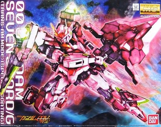 BANDAI MG 1/100 00 GUNDAM SEVEN SWORD/G TRANS-AM MODE SPECIAL COATING Model Kit_1