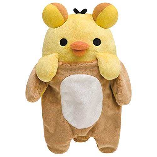 San-X Rilakkuma Kiiroitori Kigurumi Sleeping Bag Plush Doll 24cm Stuffed Toy NEW_2