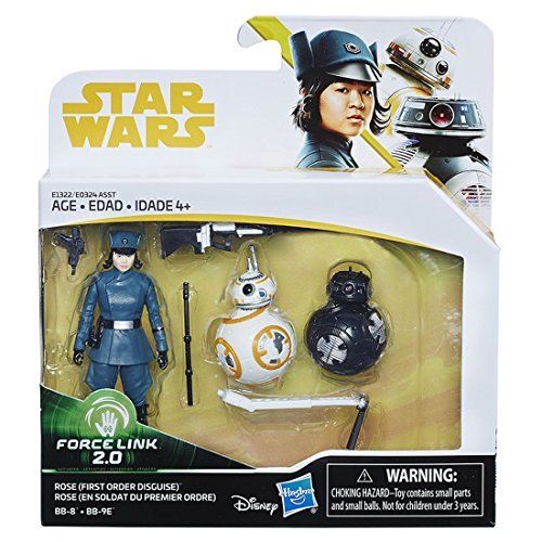 STAR WARS BASIC FIGURE ROSE (FIRST ORDER DISGUISE) BB-8 BB9E Set TAKARA TOMY NEW_2