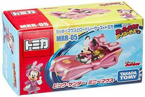 [Mickey Mouse & Road Racers] Tomica MRR-5 Pink Thunder Minnie Mouse (Tomica) NEW_2