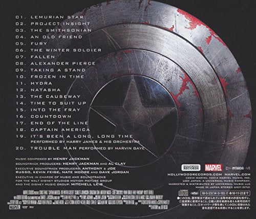 Universal Music Captain America: The Winter Soldier Original Soundtrack NEW_2