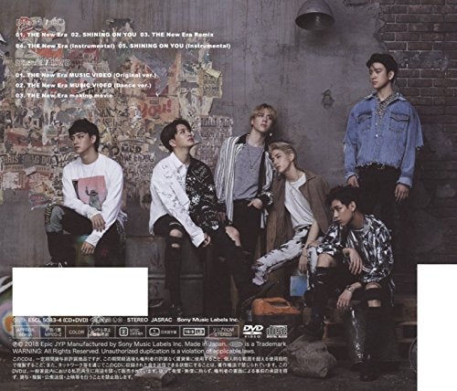 GOT7 THE New Era First Limited Edition Type A CD DVD Booklet Card ESCL-5083/4_2