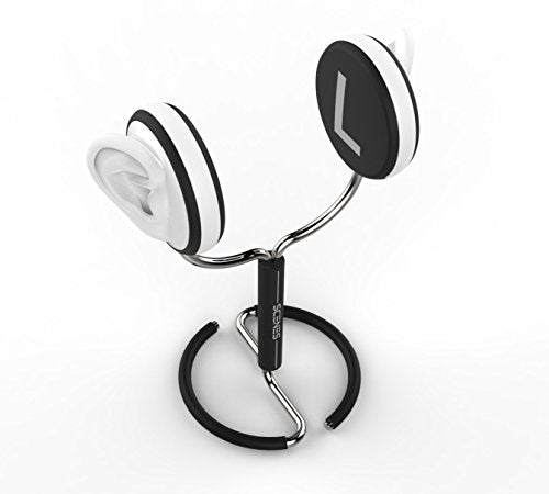 SCENES Lifelike Mic Holder Stand for Binaural Recording Dummy Head Base Earphon_3