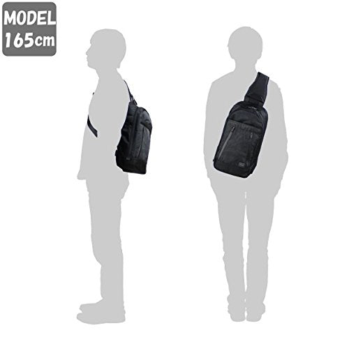 YOSHIDA KABAN PORTER DARK FOREST SLING SHOULDER BAG 659-05146 Navy NEW_6