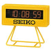 SEIKO Mini Sports Timer Clock Digital Mini Timer Clock SQ815Y Yellow NEW_5
