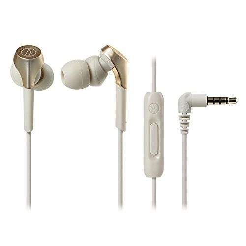 audio technica ATH-CKS550XiS CG SOLID BASS Hi-Res Headphones Champagne Gold_1