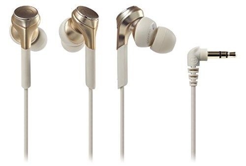 audio technica ATH-CKS770X CG SOLID BASS Hi-Res In-Ear Headphones Champagne Gold_1