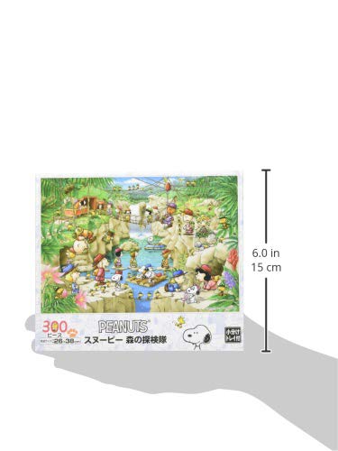 300 piece jigsaw puzzle PEANUTS Snoopy Forest expedition team (26 x 38 cm) NEW_2