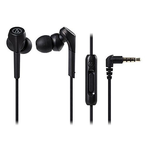 audio technica ATH-CKS550XiS BK SOLID BASS Hi-Res Audio In-Ear Headphones Black_1