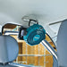 Makita rechargeable fan 18cm(18/14.4V) CF102DZ Body only Blue NEW from Japan_4