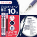 Zebra Gel Ballpoint Pen Refill Sarasa JF-0.7 Core Blue Black 10 B-RJF7-FB NEW_2