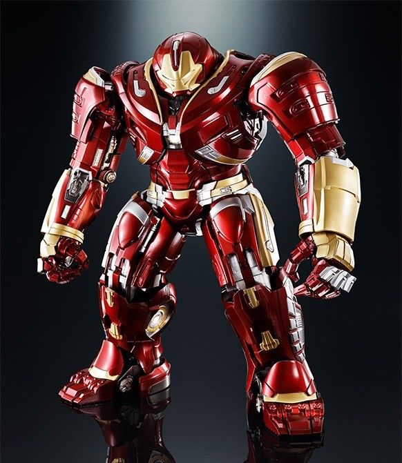 Chogokin x S.H.Figuarts Avengers Infinity War HULK BUSTER 2.0 MARK II BANDAI NEW_1