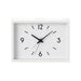 Muji Alarm Clock Station Ivory MJ-ACJS1 Simple Quartz Analog Battery Powered NEW_1