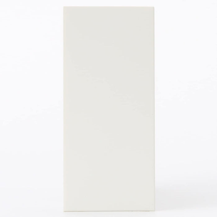 Muji Alarm Clock Station Ivory MJ-ACJS1 Simple Quartz Analog Battery Powered NEW_3