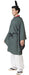 Party City Men Cos Shinto cosplay Shinto priest costume Green Unisex NEW_3