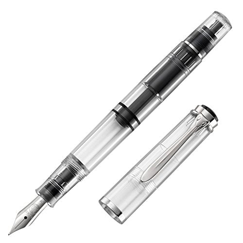 Pelikan Fountain Pen Classic M205 Demonstrator Limited Clear EF Extra Fine Nib_1