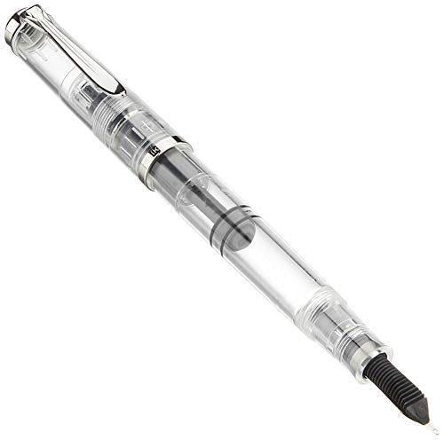 Pelikan Fountain Pen Classic M205 Demonstrator Limited Clear Bold B Nib NEW_1