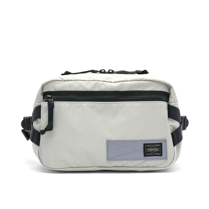 Yoshida Bag PORTER RAYS WAIST BAG 831-16116 White Made in Japan 66 Nylon NEW_1