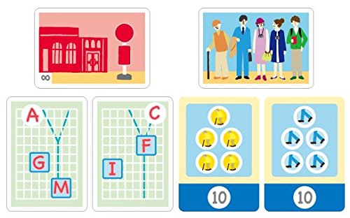 Let's Make a Bus Route Board Game Kyoto sightseeing Organizer Gift for family_3