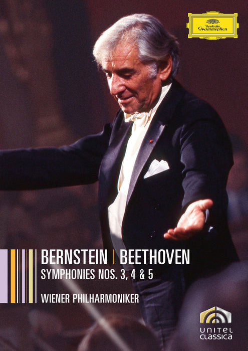 Beethoven: Symphonies Nos. 3, 4 and 5 [DVD] Leonard Bernstein UCBG-9236 NEW_1