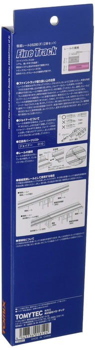 Tomix N gauge 1812 280mm Double Track DS280 F Set of 2 Model Railroad Supplies_3