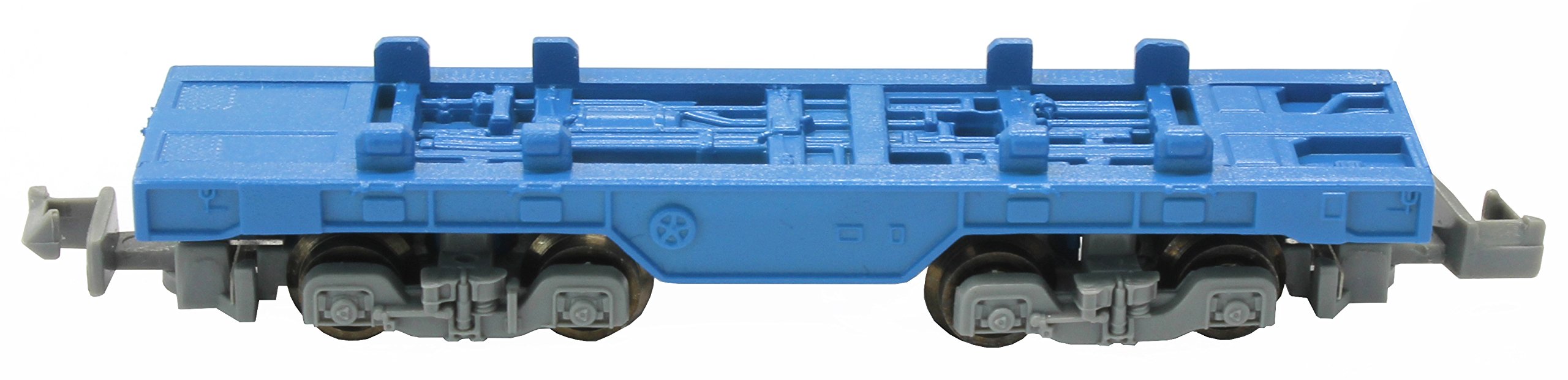 Rokuhan Z gauge Z Shorty Container Freight Car Blue SA006-1 Model Railroad Train_2