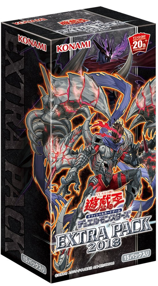 Konami Yu-Gi-Oh OCG Duel Monsters EXTRA PACK 2018 BOX CG1594 5 x 15 packs NEW_1