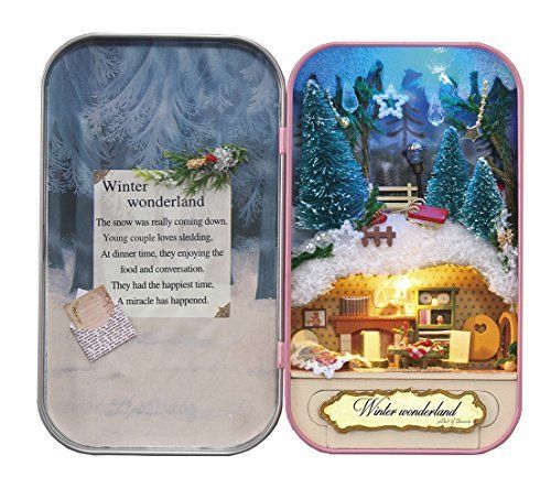 YANOMAN Miniature't Winter Wonderland Miniature Handmade Kit NEW from Japan_1