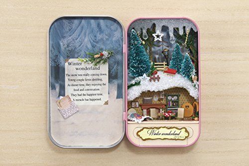 YANOMAN Miniature't Winter Wonderland Miniature Handmade Kit NEW from Japan_2