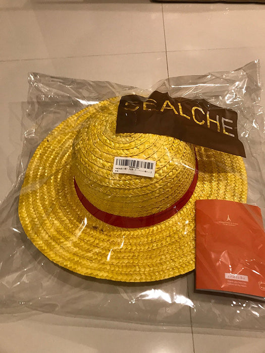 sealche One Piece Luffy's Straw Hat Yellow Costume Play Cosplay 43234-829 NEW_3