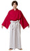 Japanese Men's Kimono Samurai Bushi Rurouni Kenshin costume Jacket Hakama Set_2