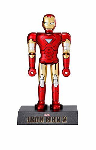 Chogokin HEROES Marvel Universe IRON MAN MARK 6 Diecast Figure BANDAI NEW_1