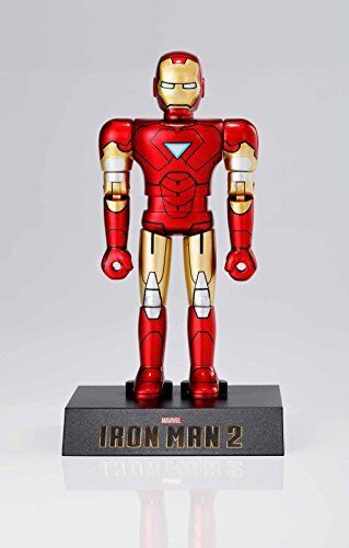 Chogokin HEROES Marvel Universe IRON MAN MARK 6 Diecast Figure BANDAI NEW_2