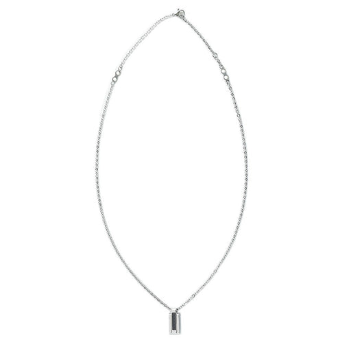 Colantotte Necklace ABAPQ04F CARBOLAY Silver 51cm 8.3g Stainless Steel Unisex_1