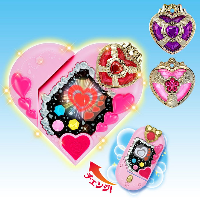 HUGtto! PreCure Henshin Touch Phone Preheart DX Cure Macherie & Amour Ver. NEW_3