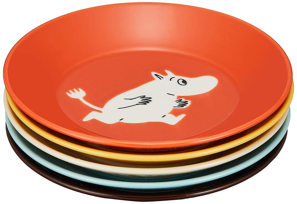 Yamaka Shoten Moomin 13.5cm plate 5-piece set Made in Japan MM1300-57 NEW_2