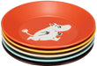 Yamaka Shoten Moomin 13.5cm plate 5-piece set Made in Japan MM1300-57 NEW_2