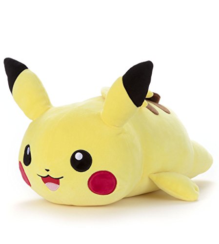 Pokemon Plush Doll Pokemon Mocchi-Mocchi- Stuffed M Pikachu (High Type) NEW_2