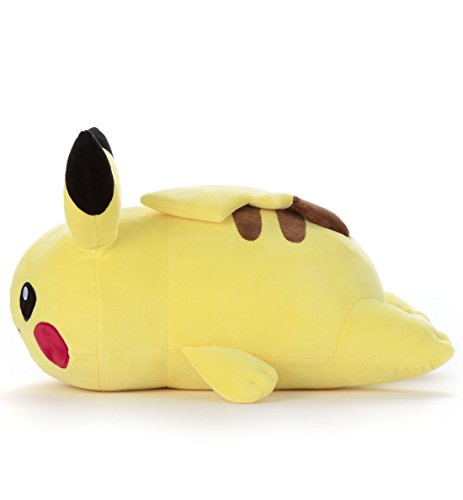 Pokemon Plush Doll Pokemon Mocchi-Mocchi- Stuffed M Pikachu (High Type) NEW_3