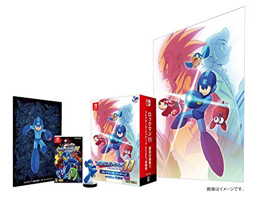 Nintendo Switch Megaman Rockman 11 Collector's Package Box Edition with Amiibo_1