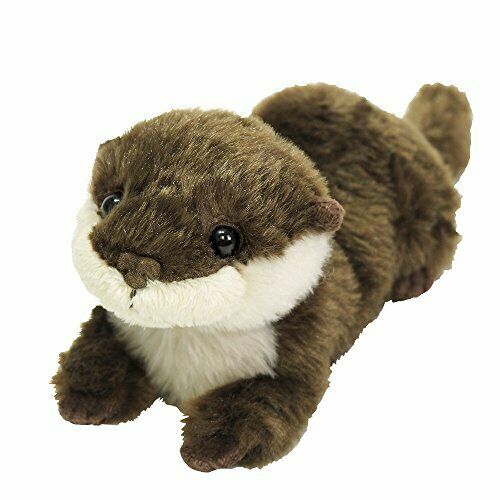 SUN LEMON Fluffies Stuffed Toy S Otter P-4722 NEW from Japan_1