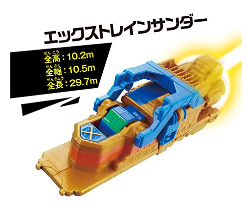 Bandai Lupinranger VS Patoranger VS Vehicle Series DX X Train Thunder NEW_3
