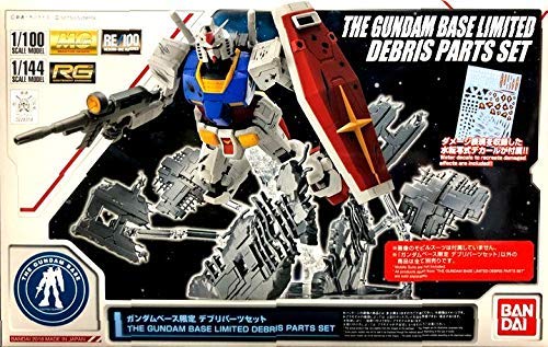 Bandai Spirits Gundam Base Limited Debris Parts Set Mobile Suit Gundam A12 NEW_1