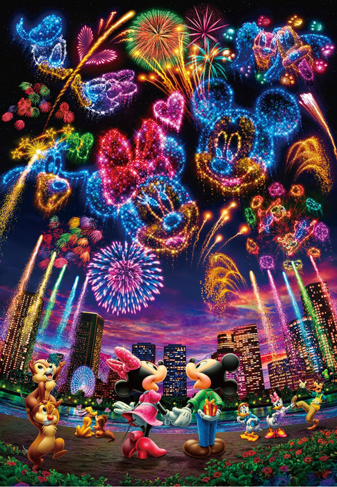 1000 Piece Jigsaw Puzzle Disney Put your thoughts on Fireworks ‎D-1000-032 NEW_1