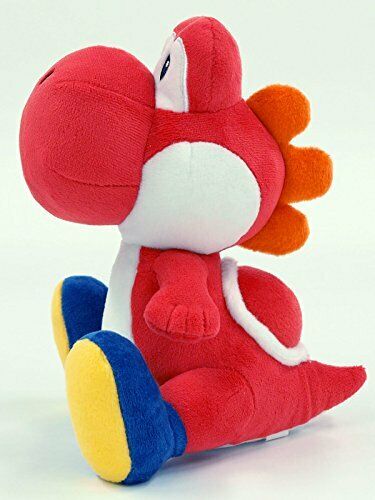 San-ei Boeki Super Mario All Star Collection Plush Red Yoshi S NEW_2