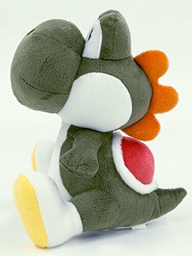 San-ei Boeki Super Mario All Star Collection Plush Black Yoshi S NEW_2