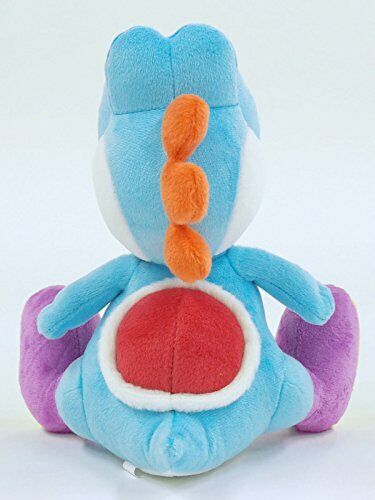 Super Mario All Star Collection Plush Light Blue Yoshi S NEW_3