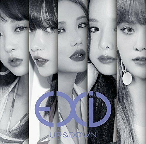 EXID UP&DOWN JAPANESE VERSION First Limited Edition Type B CD DVD Card NEW_1