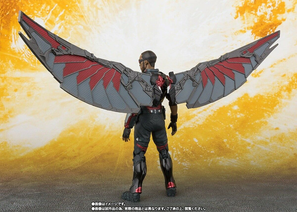 S.H.Figuarts AVENGERS INFINITY WAR FALCON Action Figure BANDAI NEW from Japan_6